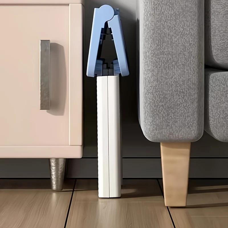 Tabouret pliant portable en plastique gris, 1 pièce, compact, polyvalent pour le camping, la pêche, 