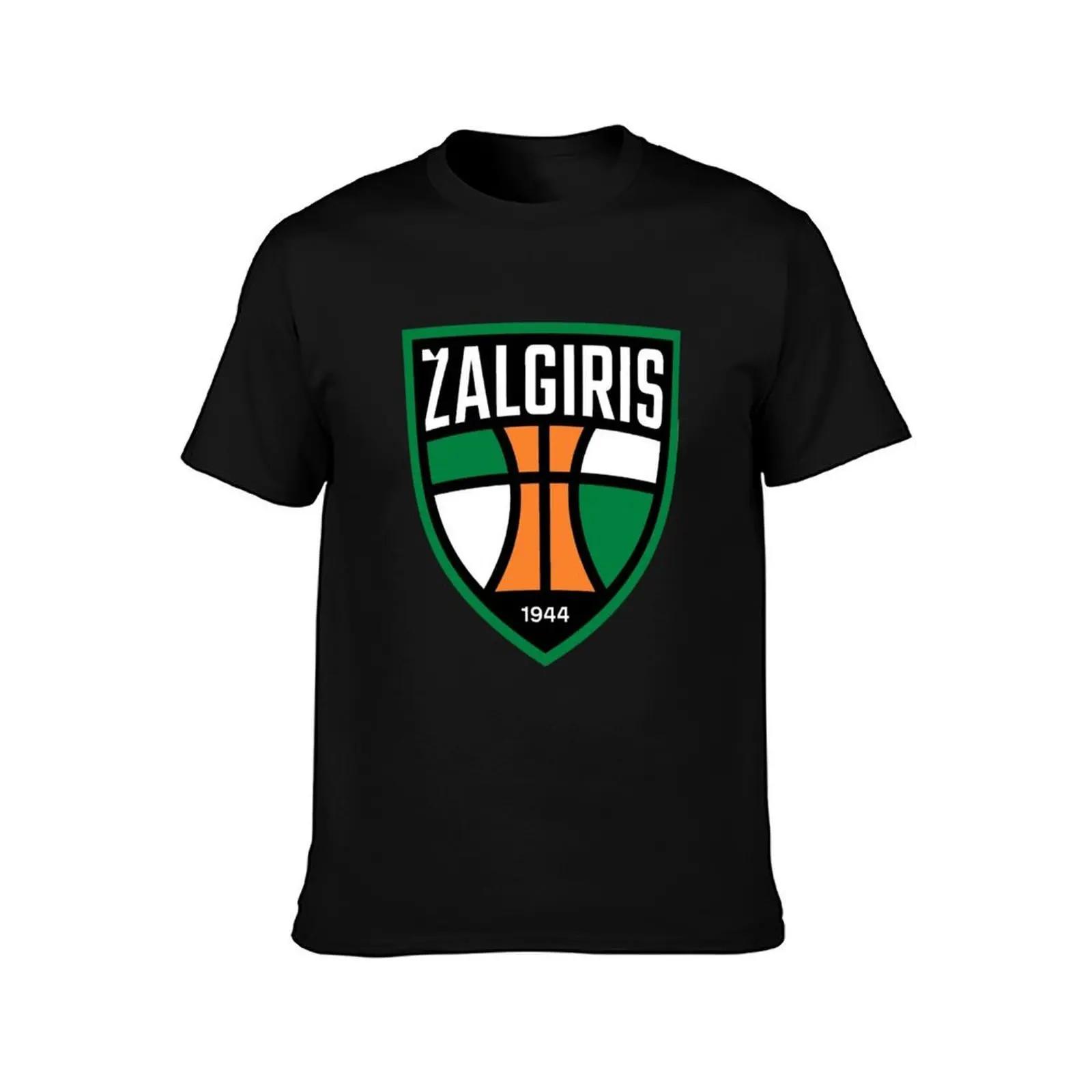 Nouveau T-shirt Homme ZALGIRIS 1944 avec Logo de Basketball, Imprimé Vintage d'Équipe Sportive, en C