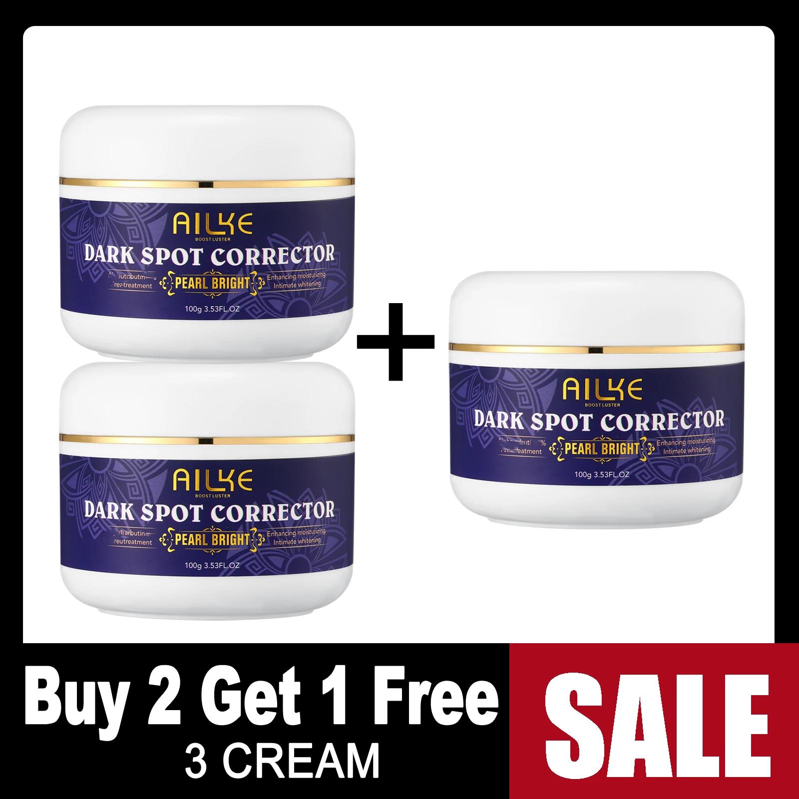 AILKE-Crème éclaircissante pour le visage, dissolvant de taches foncées pour le visage, les mains, l