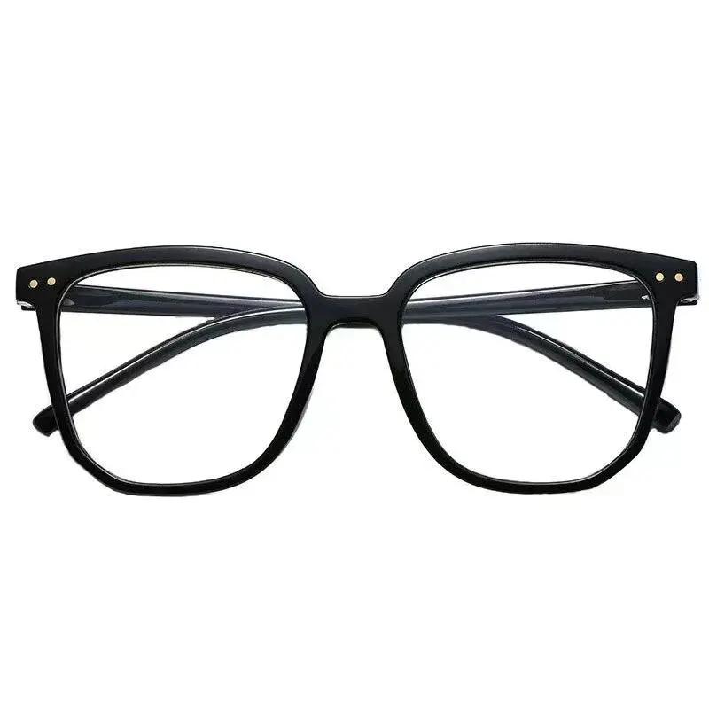 Lunettes anti-lumière bleue pour femmes, avec monture de lunettes régulière, finition rétro, monture