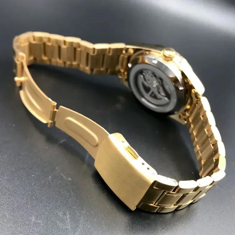 Orient Double Lion montre classique série montre pour hommes bracelet en acier inoxydable luxe multi