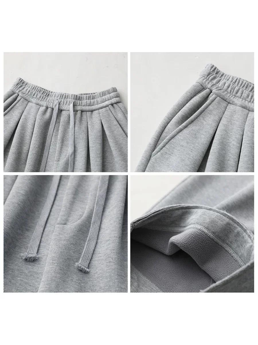 CHIC VEN pantalon femme Streetwear solide ample nouveau cordon sport pantalon décontracté taille hau