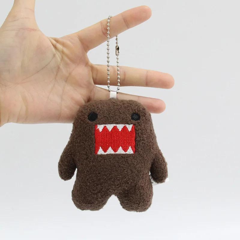 Kawaii mignon Domo Kun peluche porte-clés boule chaîne dessin animé Kawaii mignon sac porte-clés pet