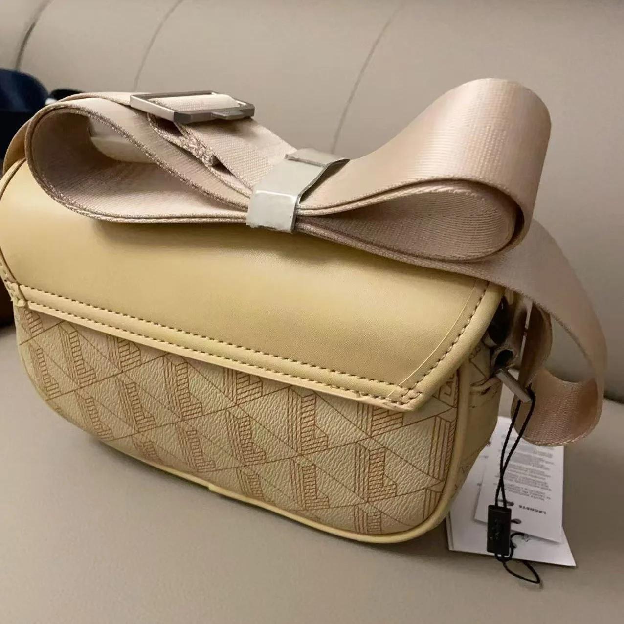 Nouveau sac messager rétro imprimé pour homme, sac bandoulière décontracté en PU tendance avec rabat