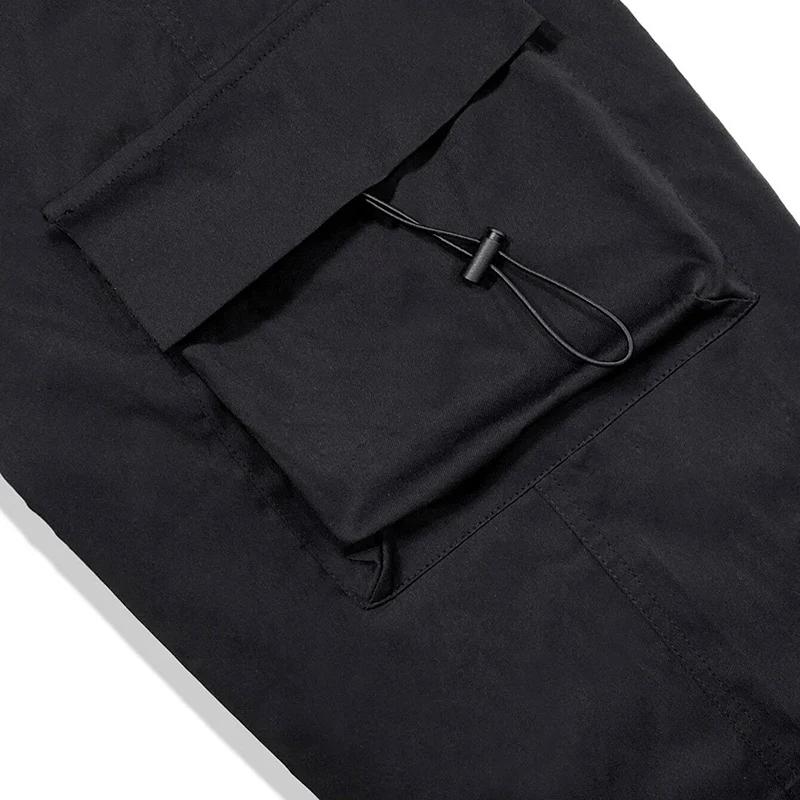 Pantalon cargo décontracté pour homme, streetwear classique, pantalon droit à jambes larges, vêtemen