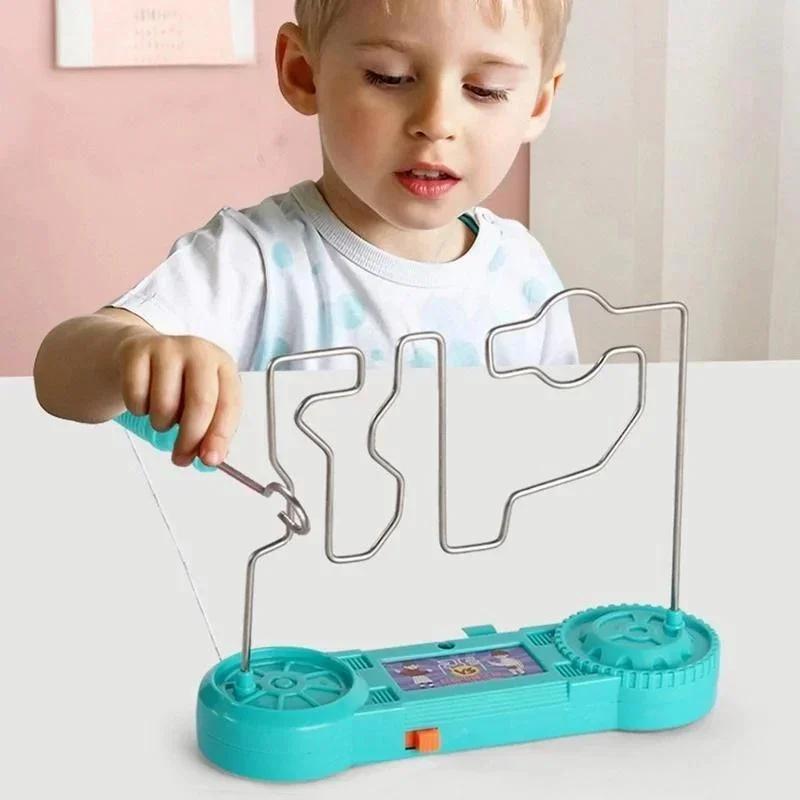 Collison – jouet à choc électrique pour enfants, jeu de labyrinthe tactile électrique, jeu amusant d