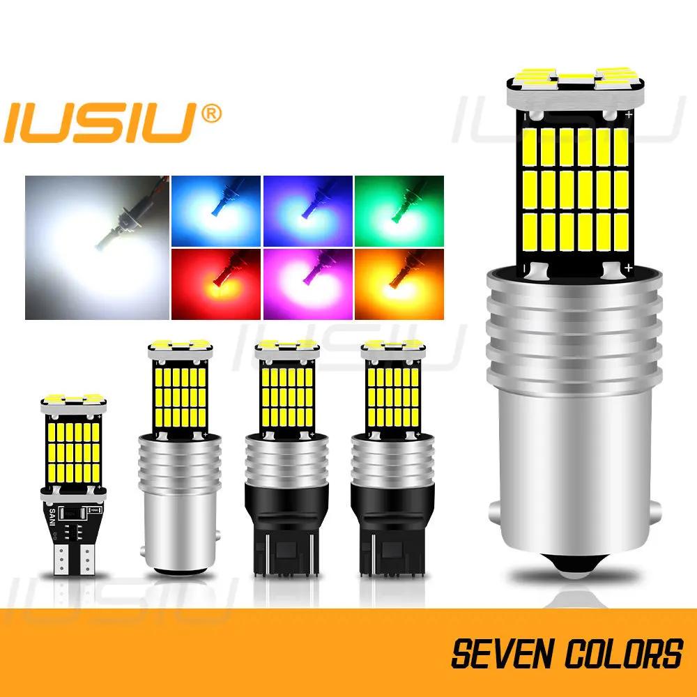 IUSIU-Lampe de signalisation de stationnement de frein de voiture, ampoule LED, P21W, T15, W16W, 115