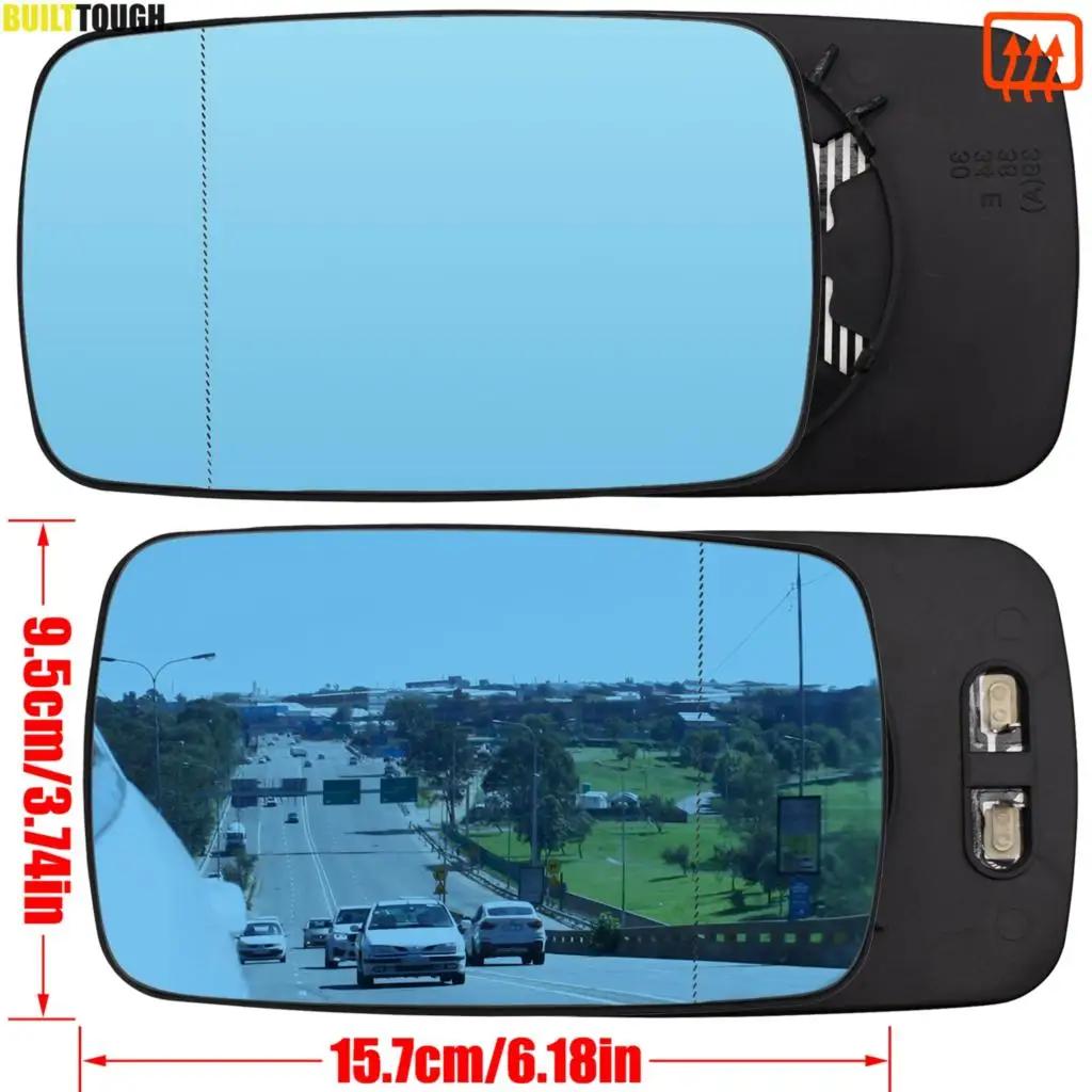 Rétroviseur Latéral de Porte Droite en Verre Bleu, pour BMW Série 3 5 E39 E46 320i 330i 325 525i 199