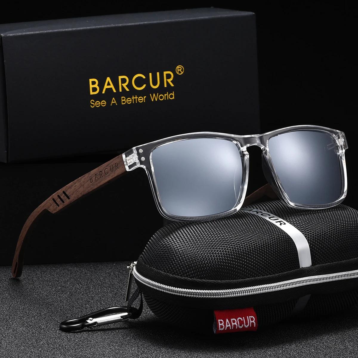 BARCUR Lunettes de soleil de style professionnel simples et confortables, classiques et polyvalentes