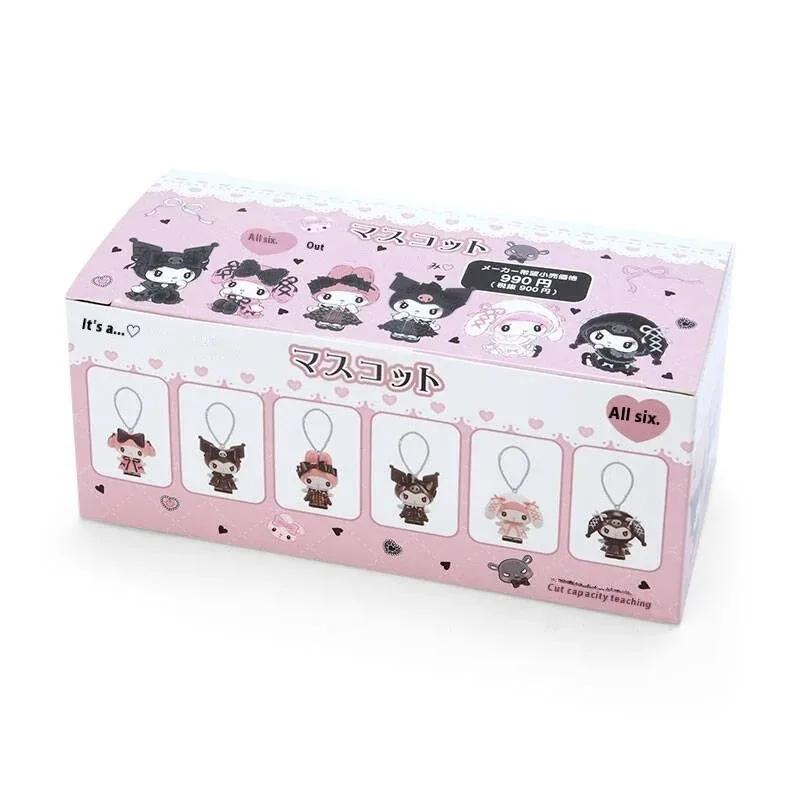 Sanrio Kuromi ma mélodie boîte aveugle Anime Figure Collection filles sac à dos porte-clés jouet Sur