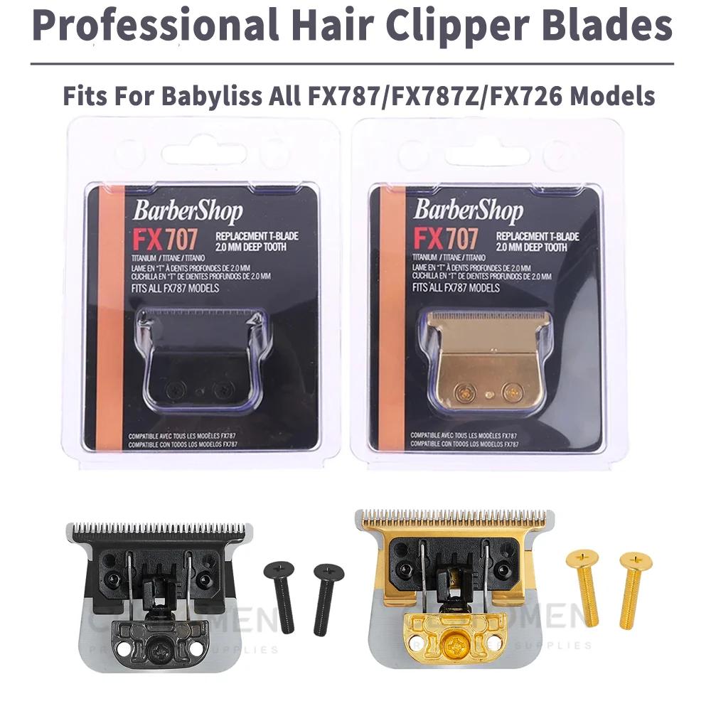 Lame de rechange professionnelle pour tondeuse à cheveux Babyliss, accessoires de barbier, FX707 FX8