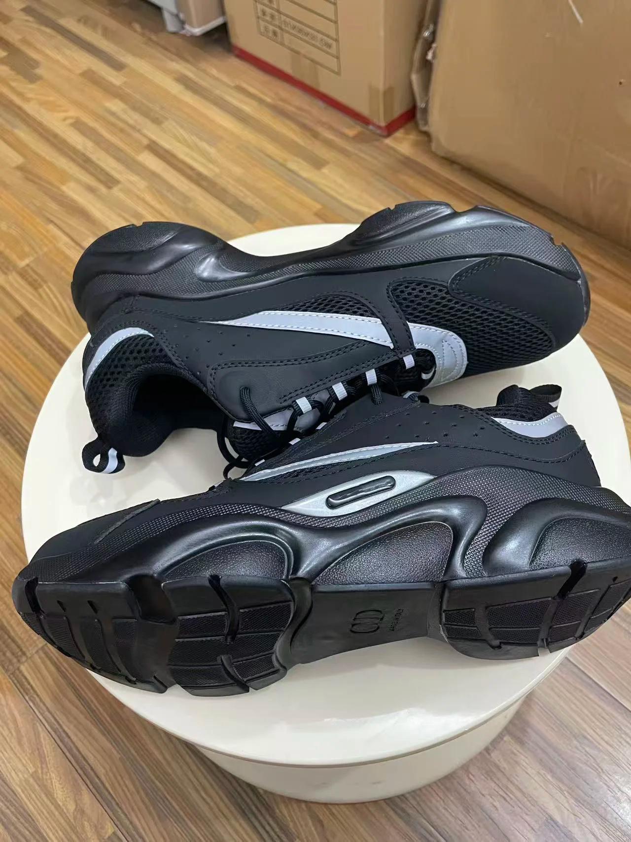 Sneakers unisexes B22 en mesh respirant, absorption des chocs, antidérapantes, légères, coupe basse,