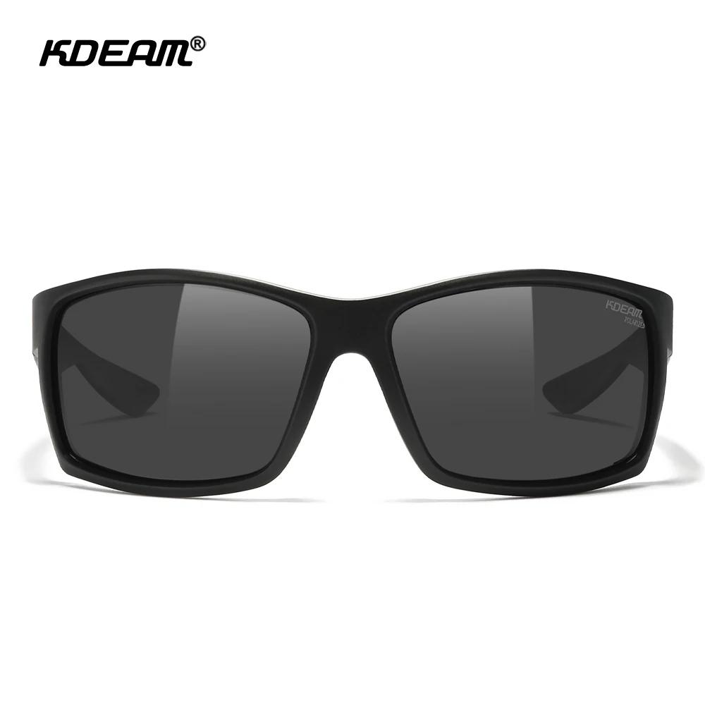 KDEAM 2024 lunettes de soleil de pêche polarisées et lentille de Protection UV400 lunettes de soleil