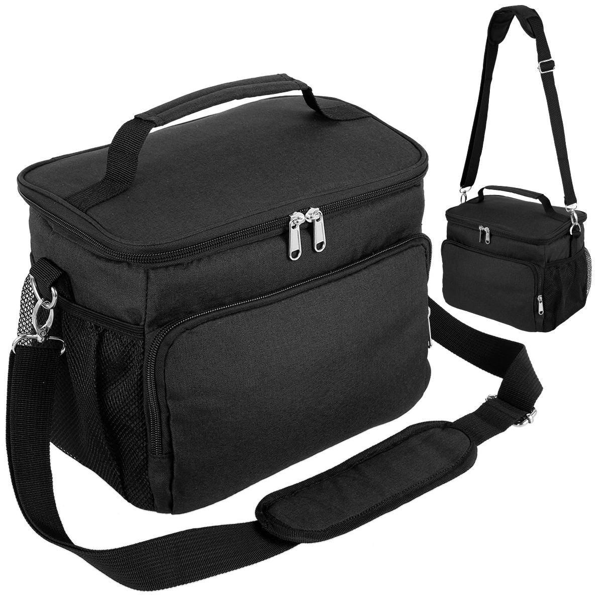 Sac à déjeuner isolé pour femmes et hommes, grand sac isotherme, boîte à déjeuner réutilisable, rési