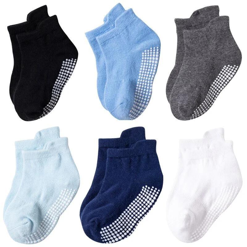 6 paires/ensemble chaussettes pour enfants pour garçons filles Sport décontracté enfants plancher ba