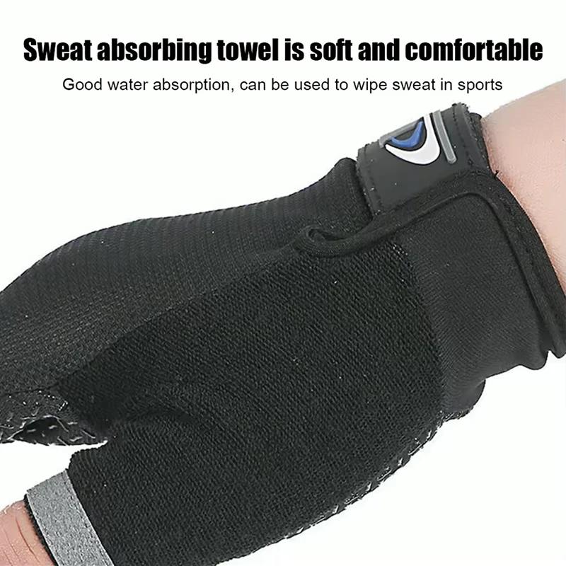 Gants de pêche d'été pour hommes et femmes, coupe à deux doigts, pour écran tactile, antidérapants, 