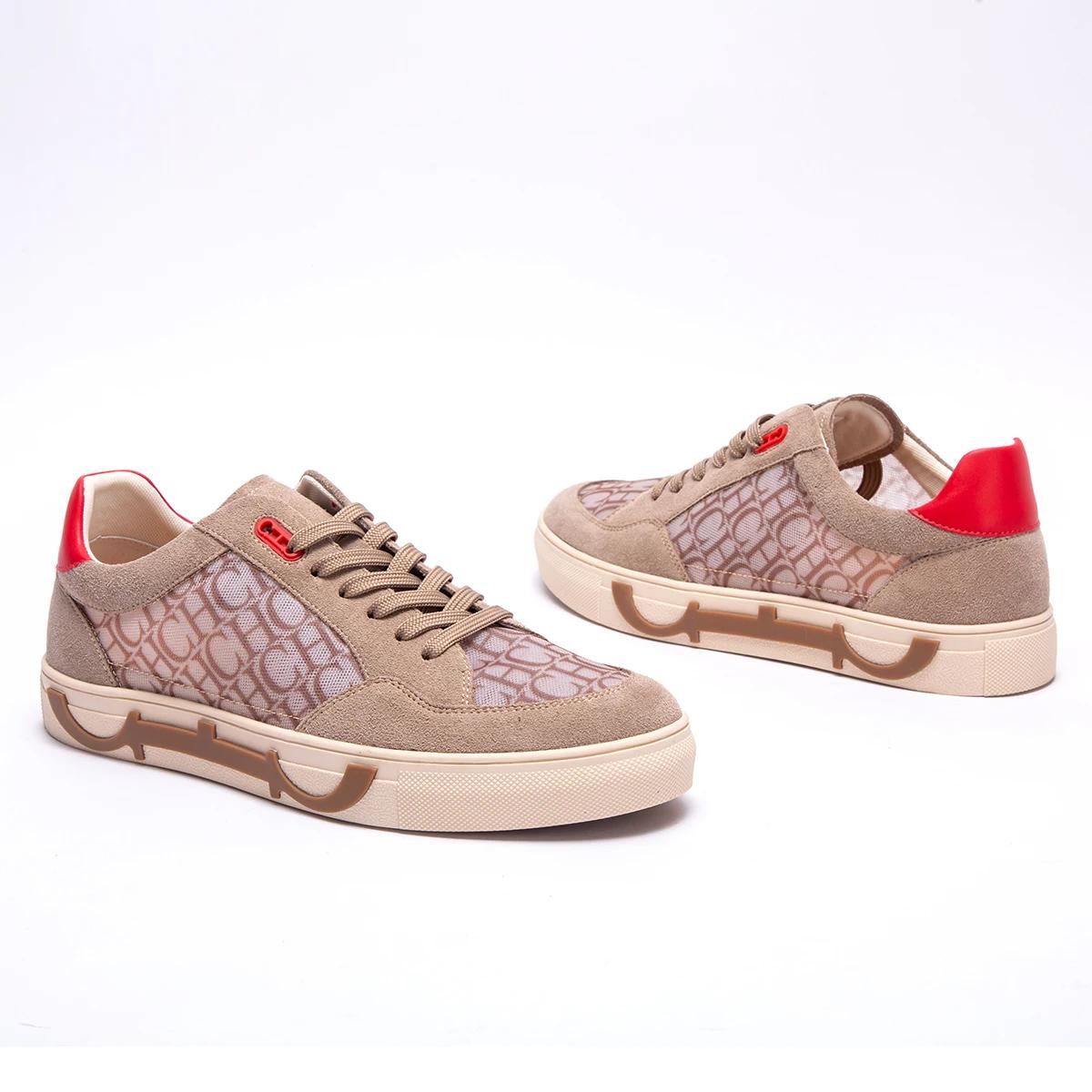Chaussures de marche pour hommes Printemps/Été 2026 – Chaussures vulcanisées en maille à semelle pla