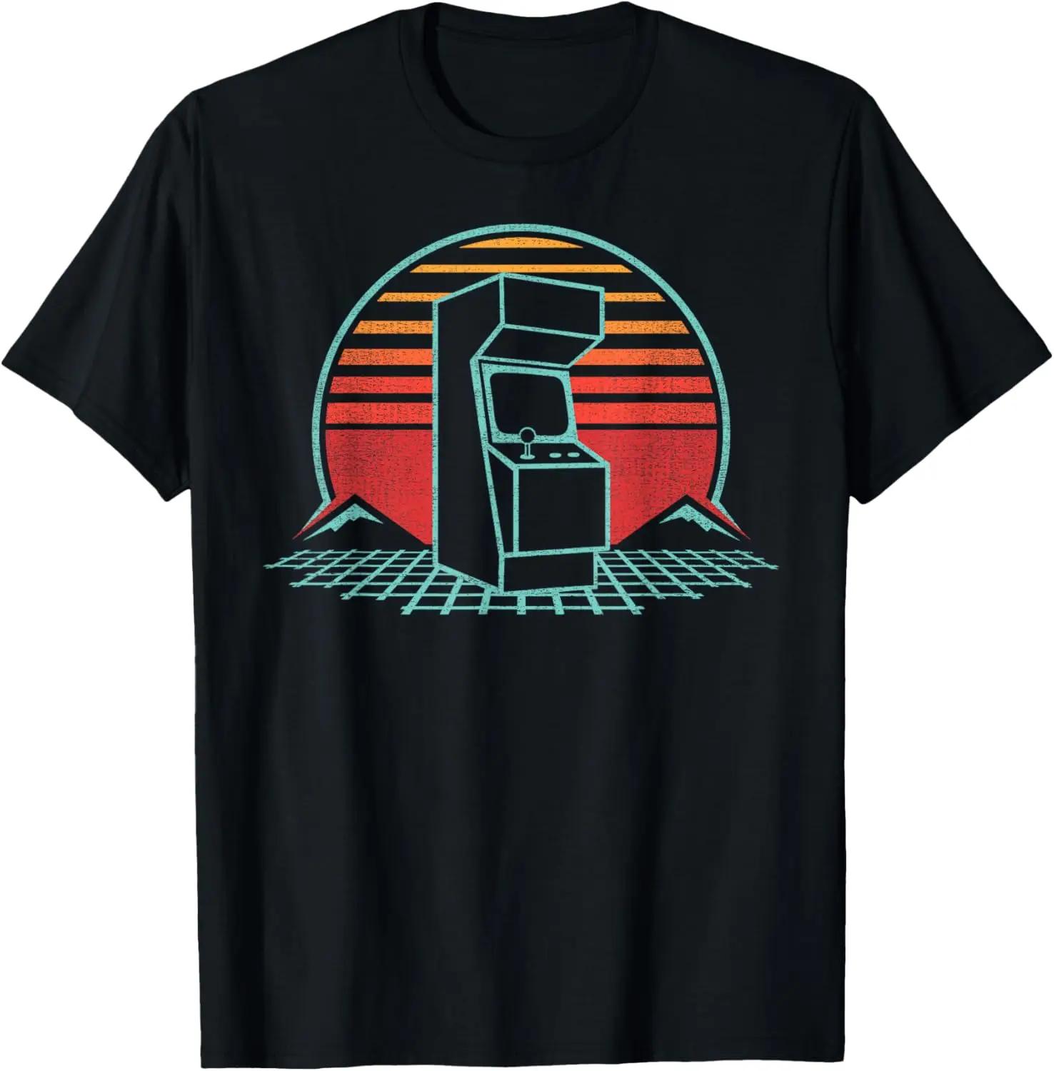 80s 90s jeu vidéo rétro Vintage classique Arcade T-Shirt Streetwear hommes vêtements Vintage T-Shirt