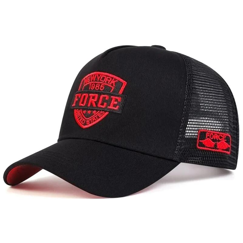 Casquette de Baseball en maille pour hommes et femmes, chapeau de Sport de plein air avec lettres, u