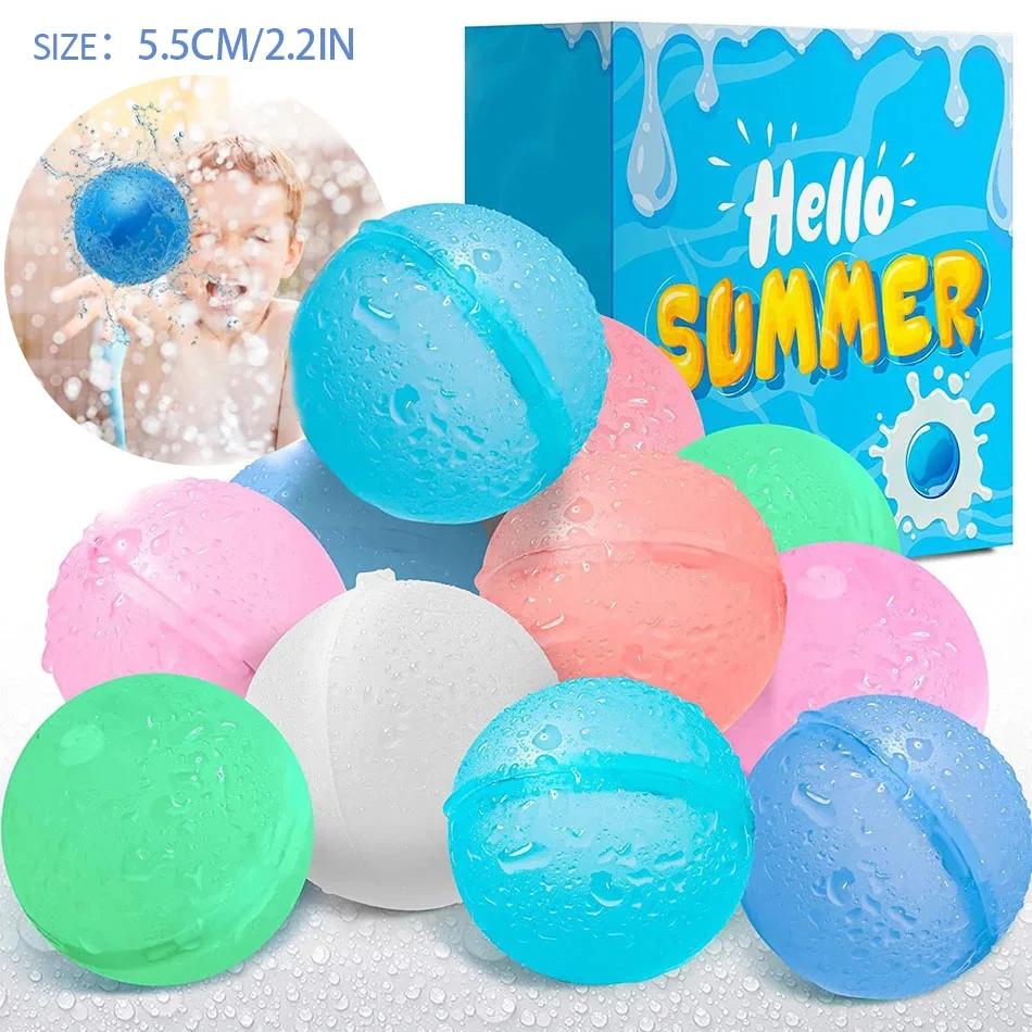 Ballons d'Eau Réutilisables, à Remplir Rapidement, pour la Piscine, pour Enfant, Nouveau