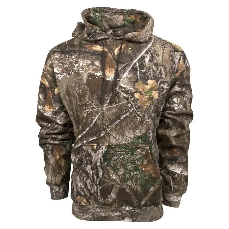 Sweat à capuche graphique camouflage chasse de cerf pour hommes, vêtements 3D Hunter forêt imprimé c