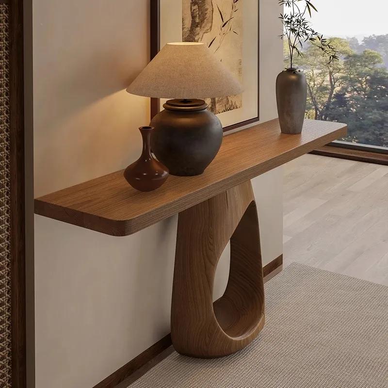 Table d'entrée élégante européenne, nouveau Console de rangement de Style chinois, gain de place, me