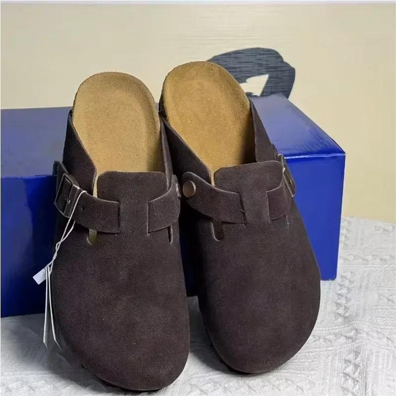 Nouvelles Sandales en Cuir Tendance 2026 pour Hommes et Femmes – Chaussures de Plage Rétro Décontrac