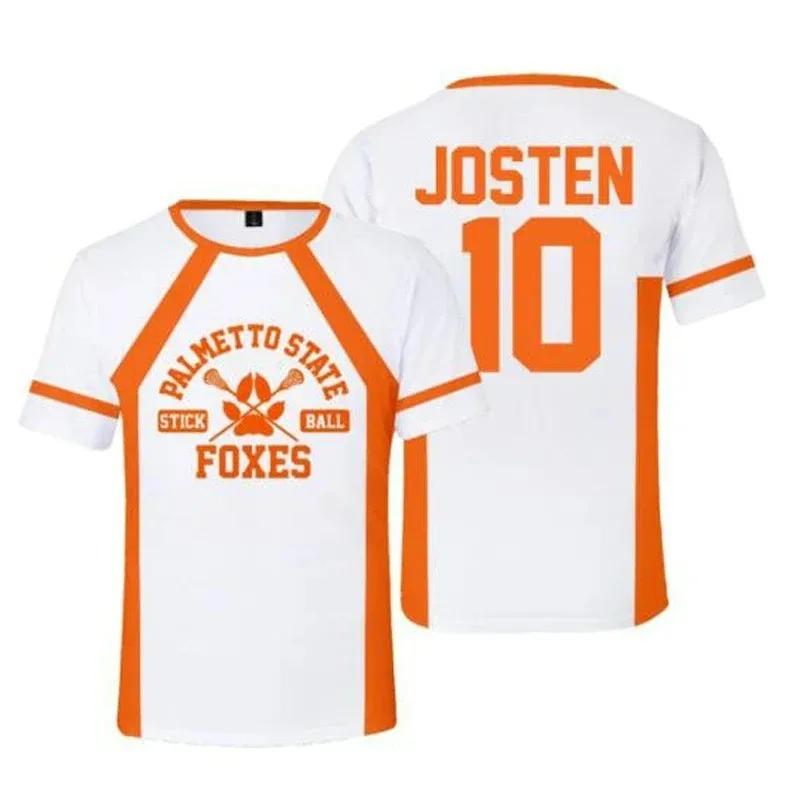 Cosplay Foxhole Court Palmetto State Foxes crosse Wilds Minyard Josten Style chemise de sport unisex