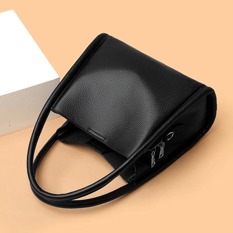 Sac à main pour femme FOXER en cuir véritable, sac fourre-tout décontracté printemps-été 2026, sac à