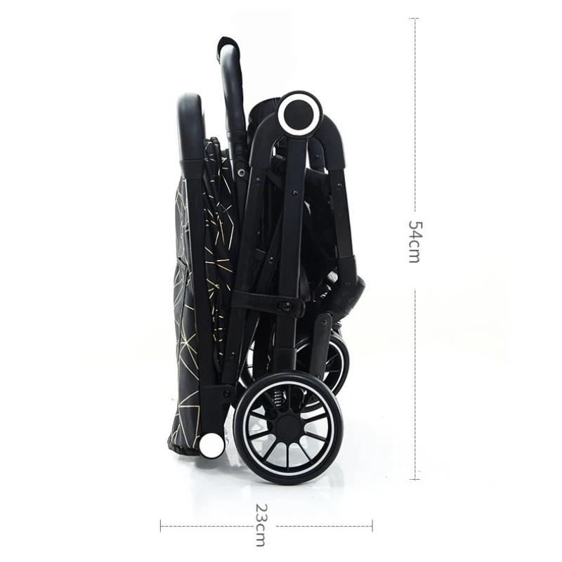 Poussette de voyage portable pour enfants, facile à ranger, poussette de voyage légère, poussettes p