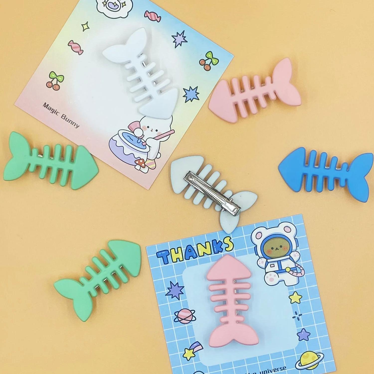Pince à cheveux en arête de poisson mate pour filles, petites Barrettes, Clips latéraux pour femmes,