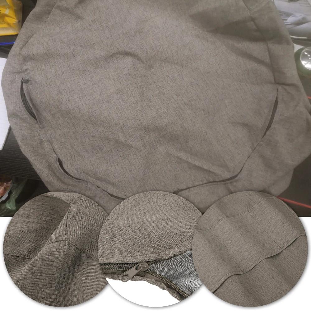Adultes enfants Bean Bag couverture grand paresseux canapé chaise couverture sans remplissage coton
