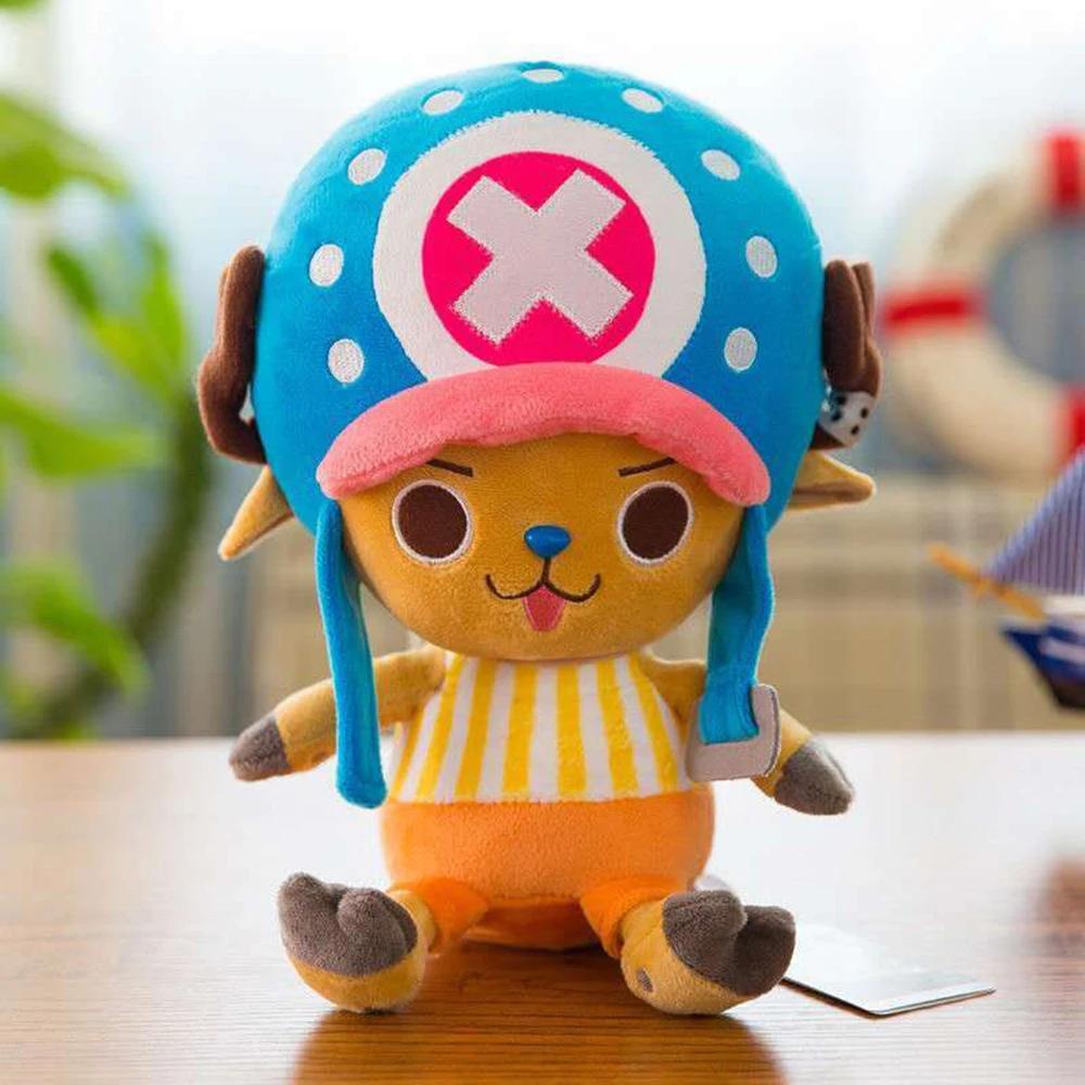 Jouets en peluche anime japonais pour enfants, figurine de dessin animé originale, Luffy, Chopper, Z