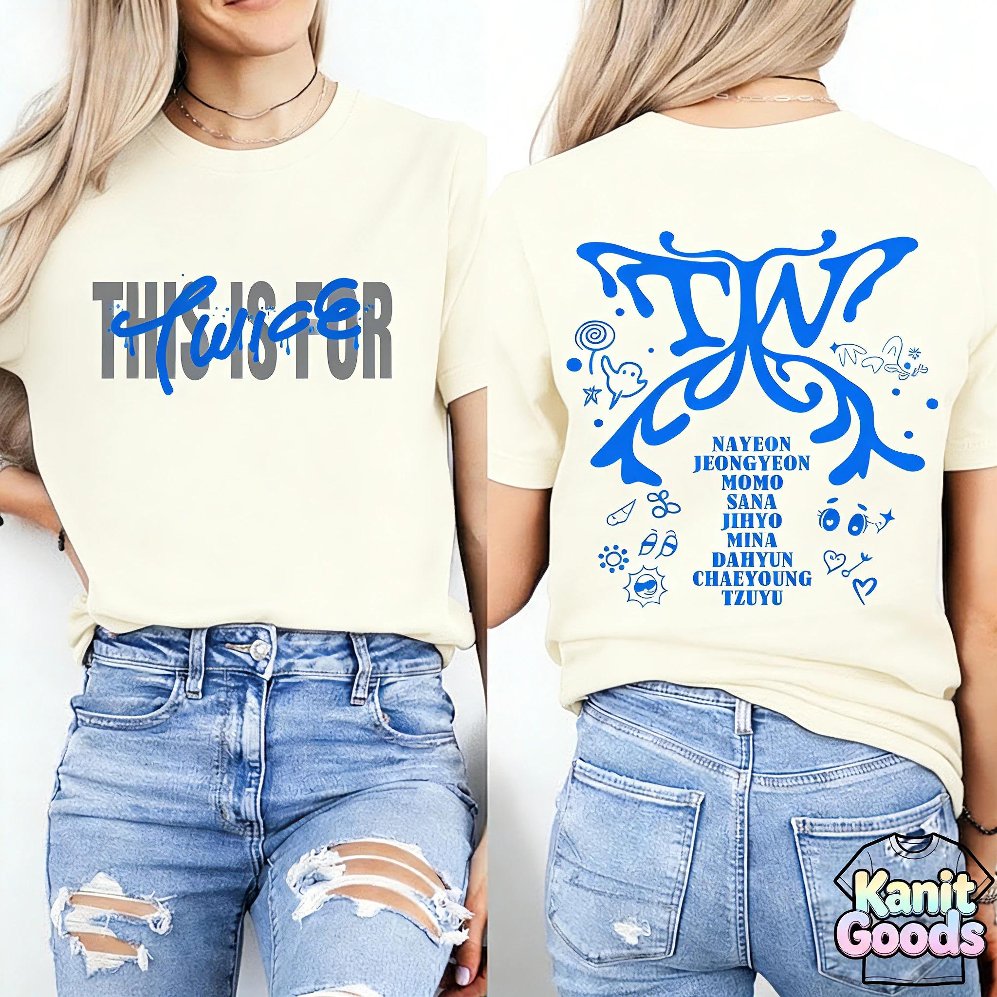 T-shirt de la tournée mondiale aux États-Unis 2026 TEN The Story Goes on, T-shirt pour membres, Merc