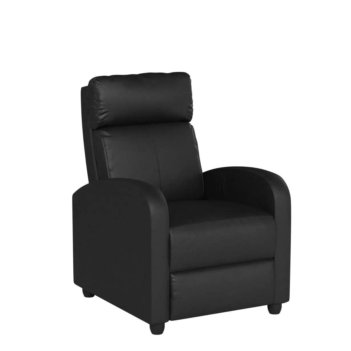 |   Fauteuil inclinable |   Fonction de massage à 2 points avec soutien lombaire, dossier inclinable
