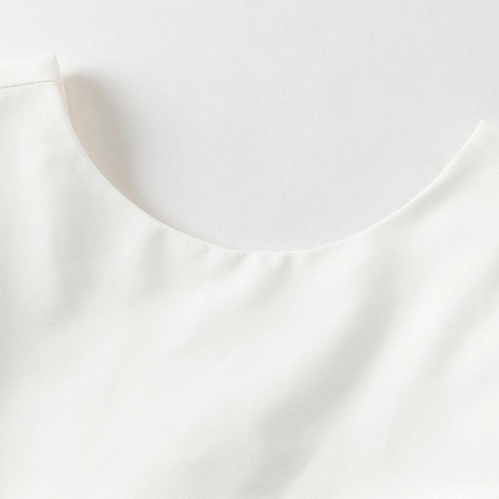Robes de princesse d'été blanches pour filles Dave Bella, robes plissées sans manches pour enfants, 