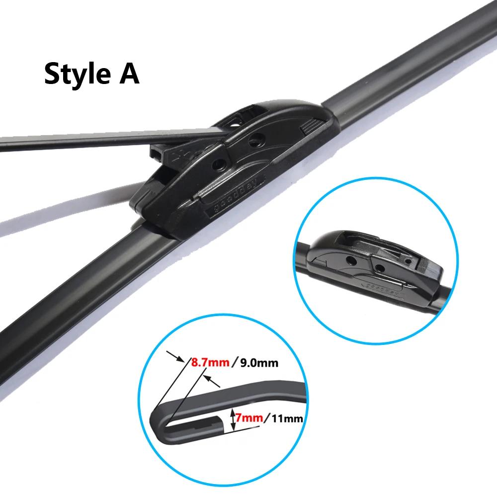 Kit d'essuie-glace pour pare-brise de voiture, 2 pièces, accessoires pour KIA RIO 4 YB SC 2017 ~ 202