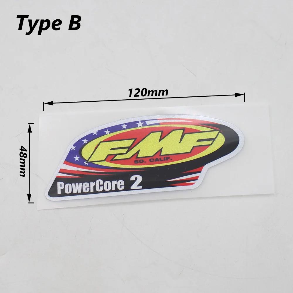 FMF autocollants donc calif PowerCore 2 moto tuyau d'échappement décalcomanies universelles pour mot