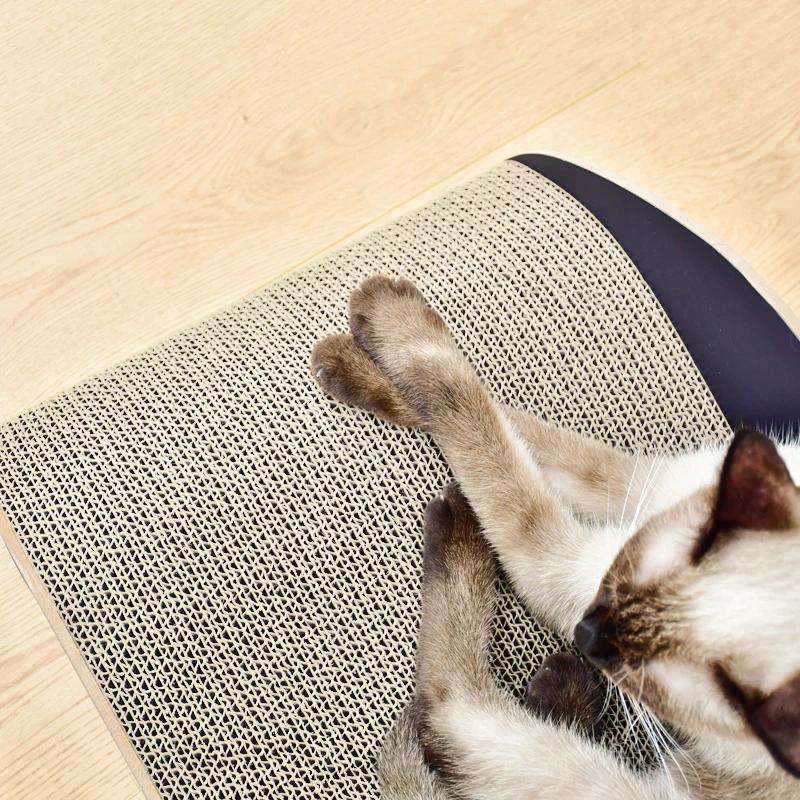 Meubles de canapé-lit pour chat de grande taille, salon à gratter en carton ultime, grattoir durable
