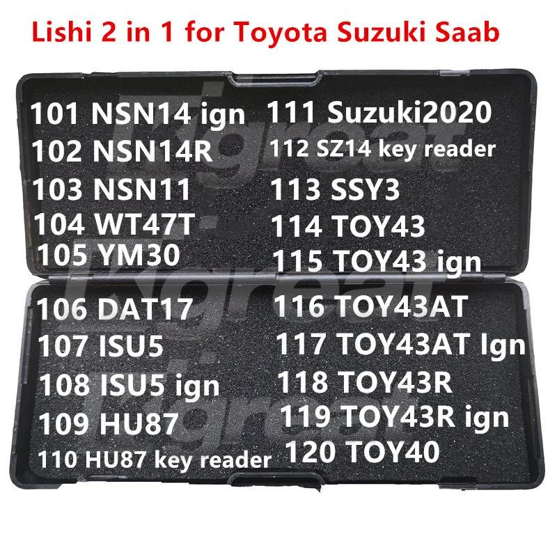 021-040 Lishi 2 en 1 2 en 1 HU46 YM28 HU100 HU43 B111 GM37 GM39 GM45 VA2T HU83 NE72 SX9 NE78 VA6 VAC