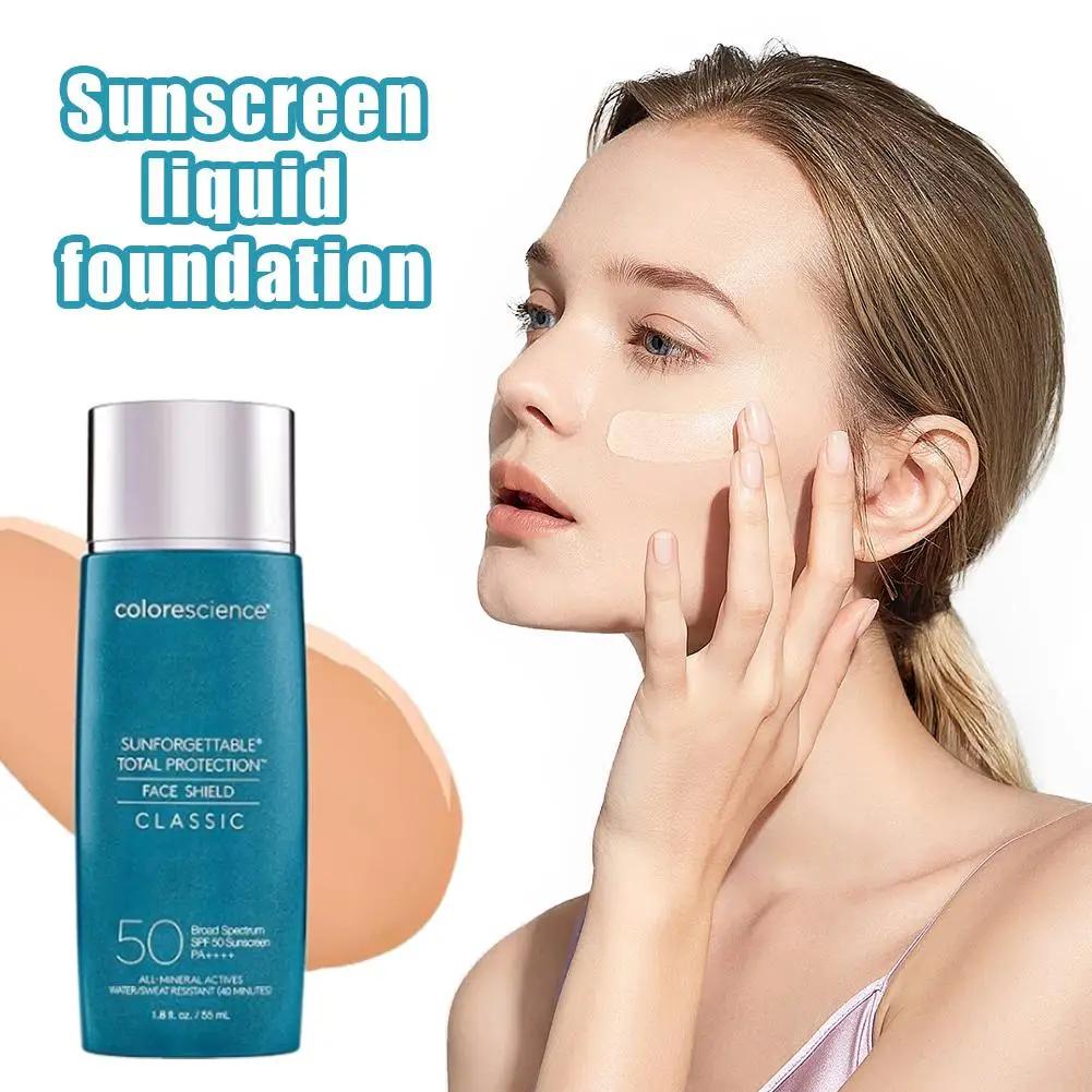 Colorescience Sunforgettable Total Protection Face Shield Classic SPF50 Fond de Teint Solaire Minéra
