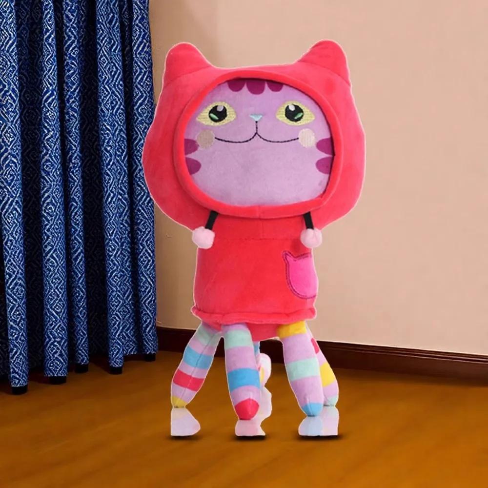 2025 9 Stlyes Gabby maison de poupée en peluche Mercat dessin animé animaux en peluche sirène chat e