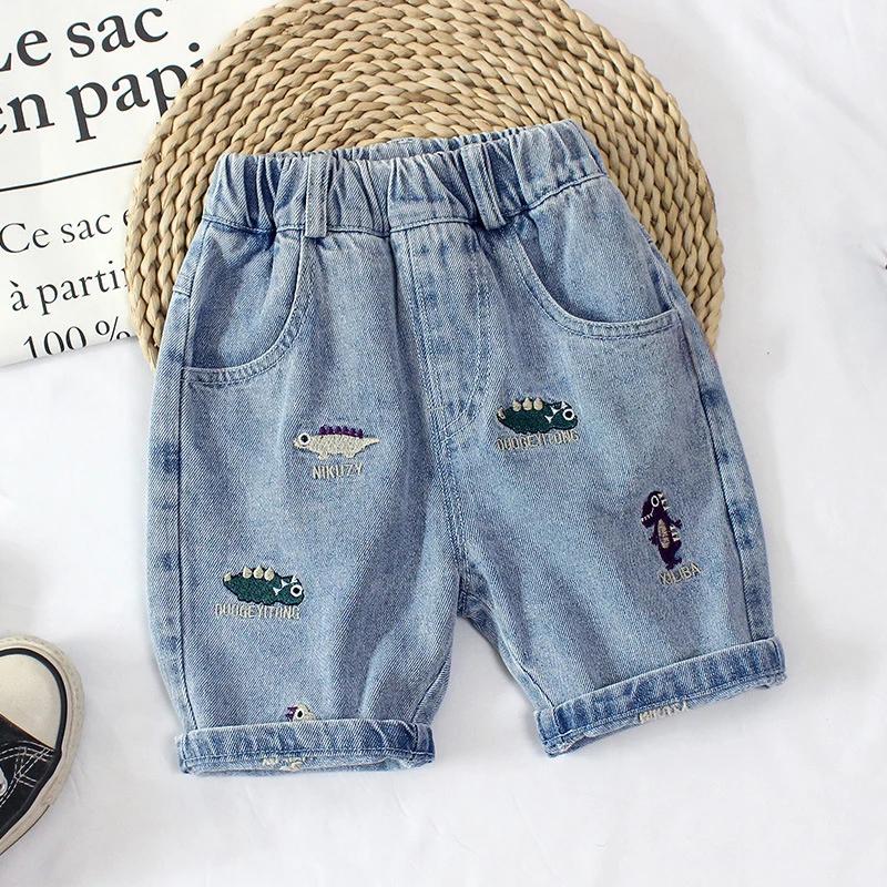 IENENS enfants garçons Shorts de plage jean enfants vêtements pantalons Denim vêtements Bermuda infa