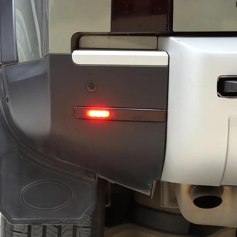 Autocollant de couverture de feu antibrouillard arrière ABS noir, accessoires extérieurs de voiture,