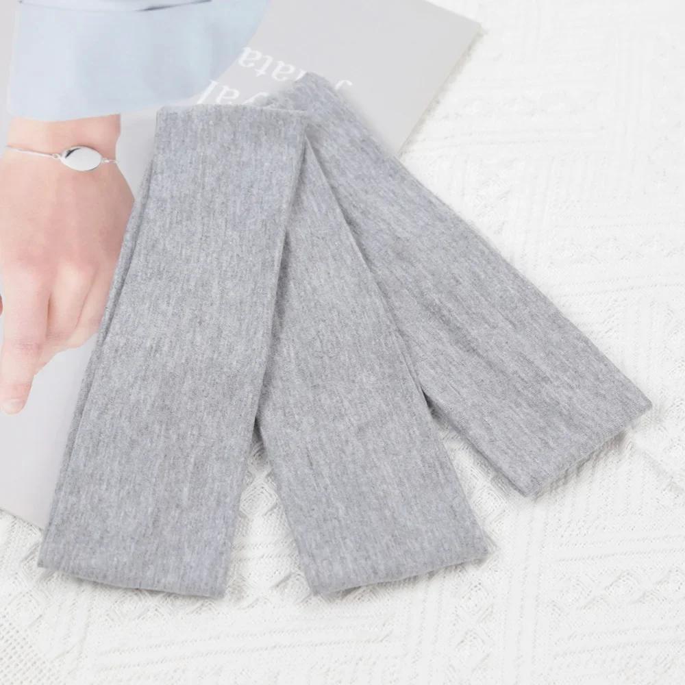 3 pièces élastiques couleur unie bandes de cheveux pour femmes et hommes bandeau course Fitness spor
