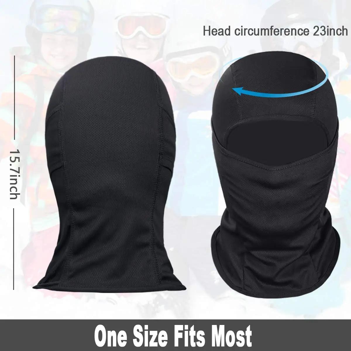 Cagoule masque de Ski couverture complète pour hommes et femmes masque complet respirant pour le Ski