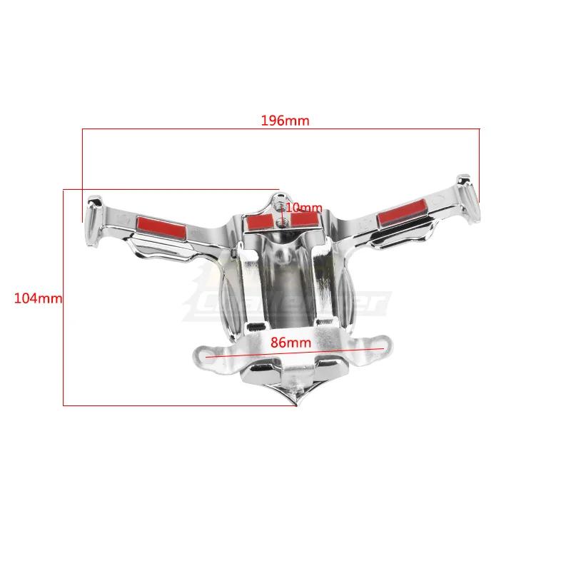 Couvercle d'accent de tappet/bloc de levage chromé, pour Harley Twin Cam Street Glide Road King modè