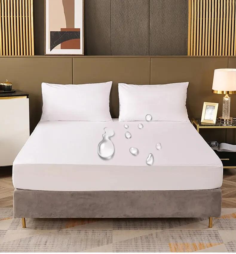 Drap-housse imperméable, housse de literie, gril de lit, housse de matelas pour document solide, hou