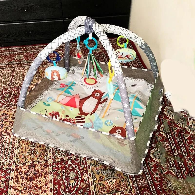 Cadre de Fitness pour Bébé, Polymère de Jeu, Clôture Multifonction, Couverture d'Activité, Jouets po