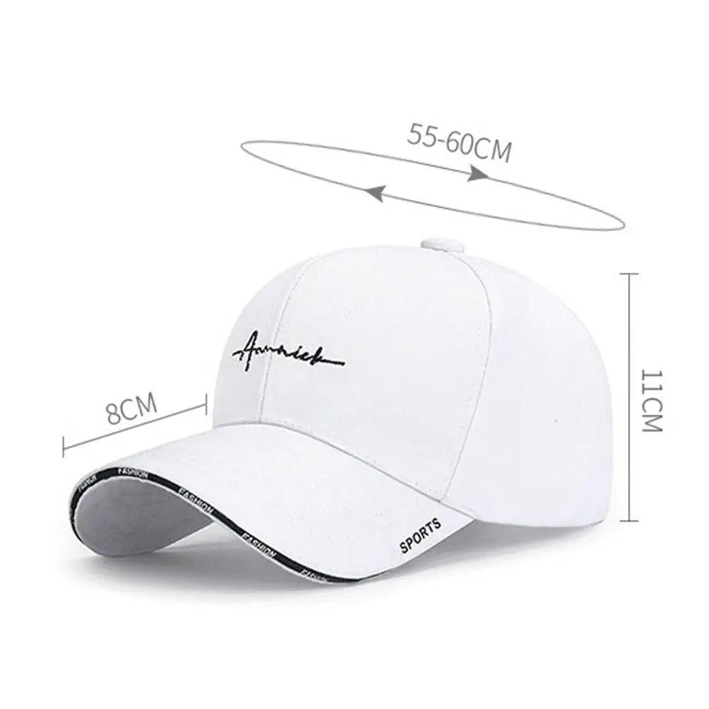 Chapeaux de soleil respirants et réglables en coton, casquette de baseball de couleur unie, protecti
